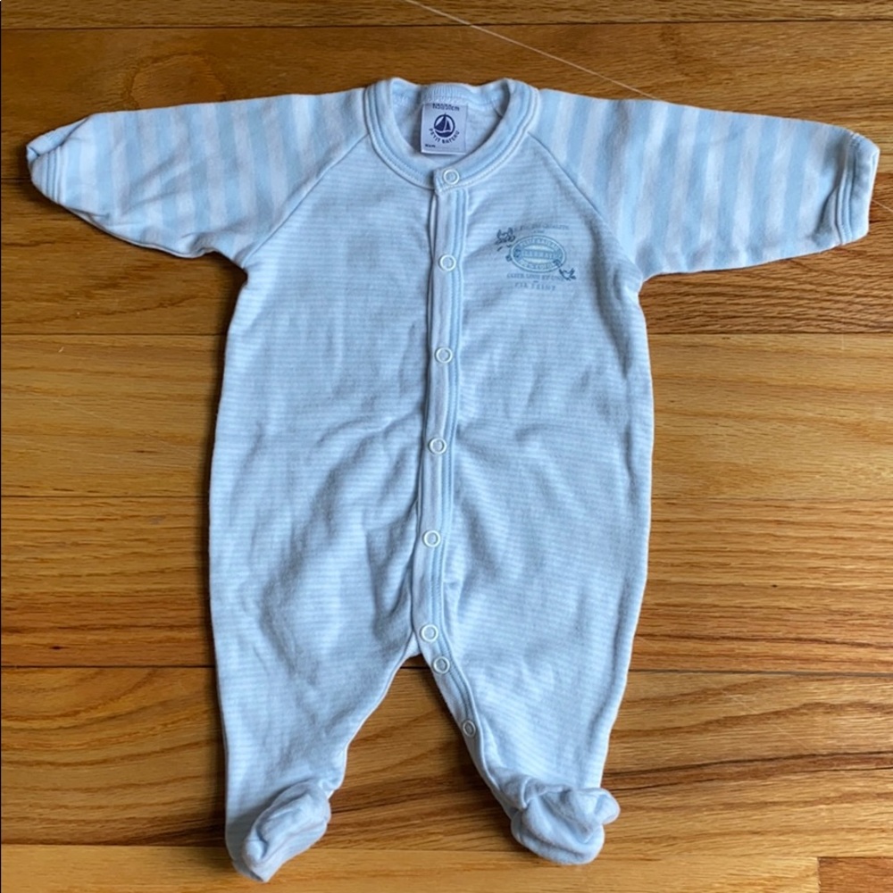Petit Bateau cotton onesie Newborn